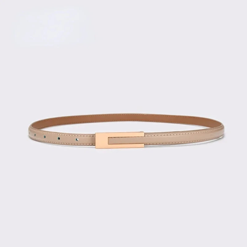 Women's Adjustable Boho Wetern Belt Fashion Jeans Women's Round Buckle Cinturones Para Mujer Ceinture Femme Belt