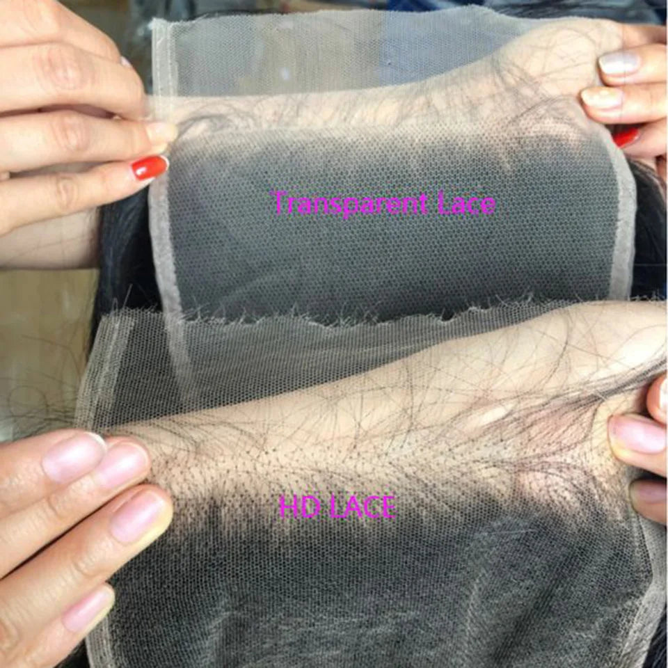 Pre-plucked Swiss HD Lace Closure Wig