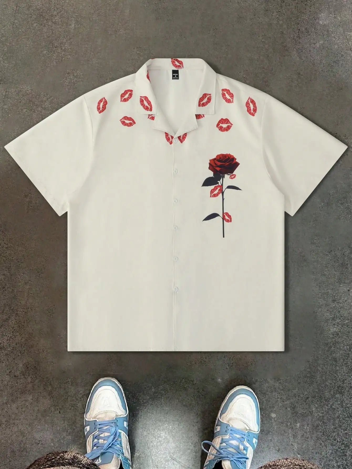 3D Printed Men's Short Sleeve Shirt