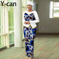 African Dresses for Elegant Patchwork Women Gown