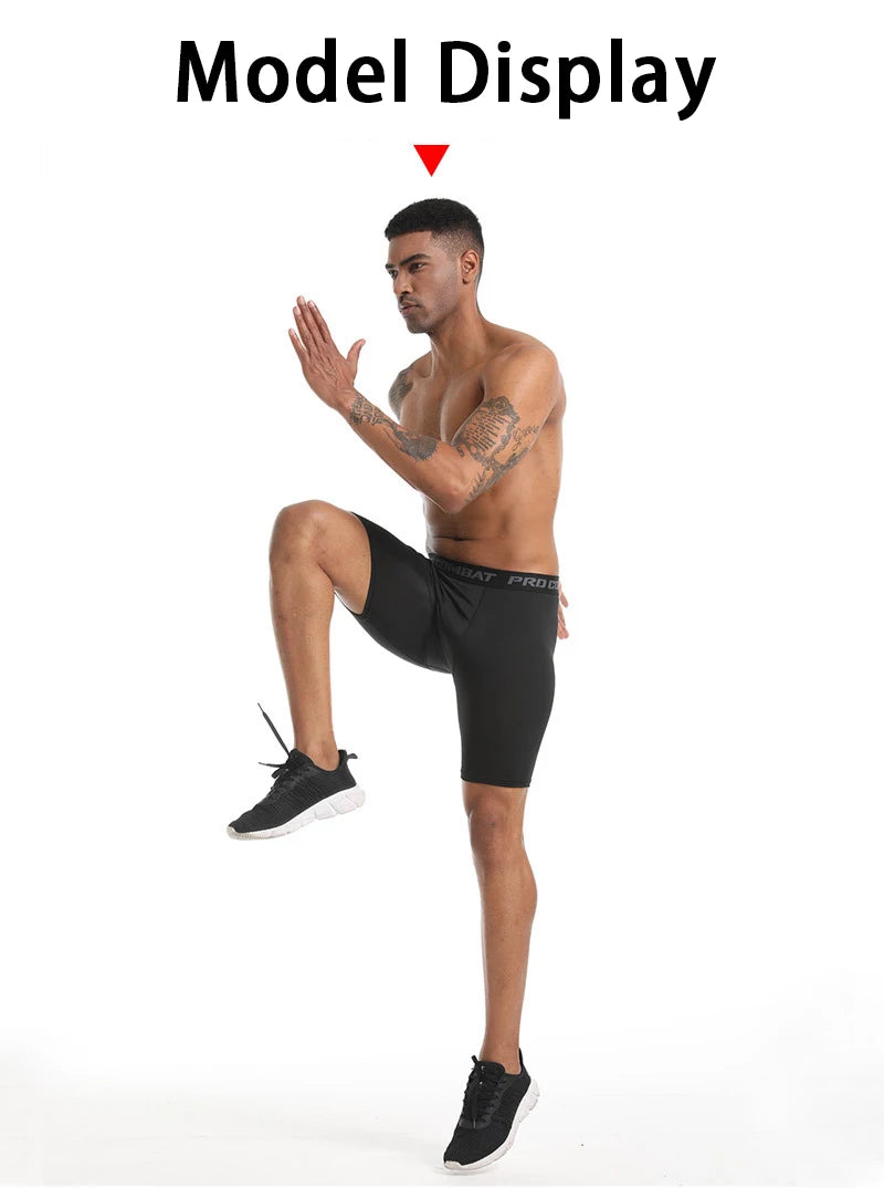 3-piece set of men's boxer shorts M-XXL quick drying black and white sports underwear, sweat absorbing, breathable and fitness