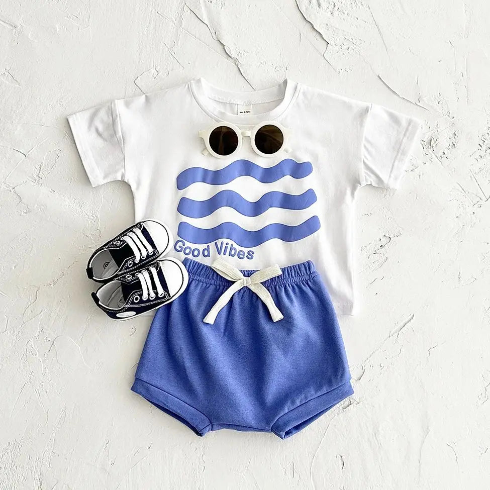 Newborn Baby Flower Print Set Outfit
