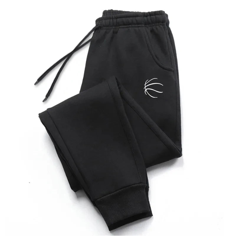 Mens Sweatpants Printing Casual Pants Outdoor Fitness Sports Jogging Man Trousers Basketball Sportswear Autumn Winter Clothing
