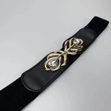 Women Skinny Belt for Dresses Ladies Fashion Elastic Belts Waist Band Cinch Waistband