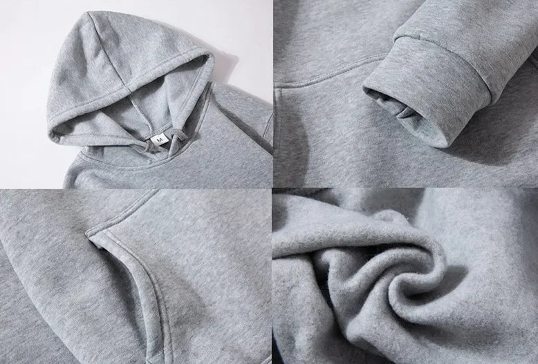 Hip Hop Streetwear Men's Anime Hoodie