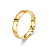 Gold Plated Ring Gold Colour Fashion