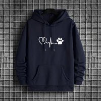 Running Mens Hoodies Casual Print Sweatshirts Sportswear Outdoors Fitness Sports Jogging Men Clothing Fashion Pullover Gym Tops