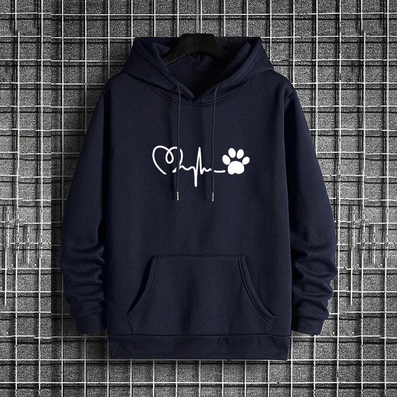 Running Mens Hoodies Casual Print Sweatshirts Sportswear Outdoors Fitness Sports Jogging Men Clothing Fashion Pullover Gym Tops