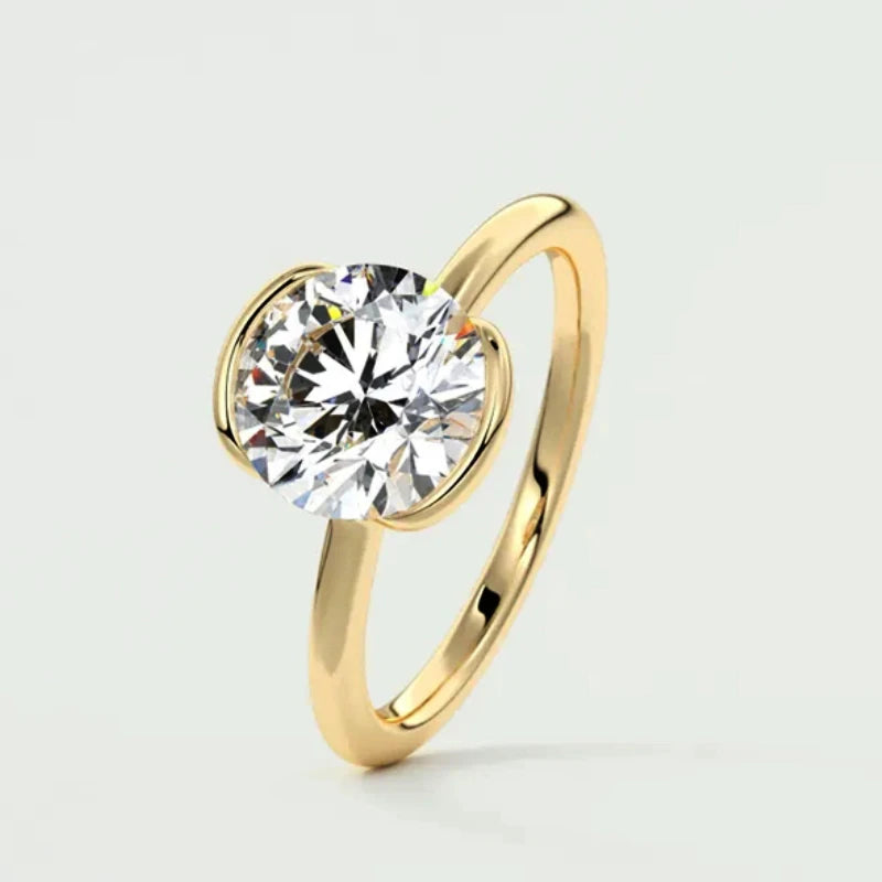 18k Gold Wedding Ring 1.0CT D