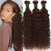 Water Curly Human Hair Extension for Women