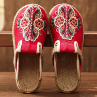 Women's Ancient Ethnic Style Woven Shoes