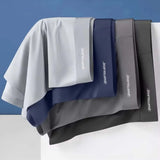 4 PCS Men's Boxers Shorts Underwear Boxers Man Cool Breathable Sexy Panties Ice Silk Fashion 4 Colors Mixing XL 3XL 4XL 5XL