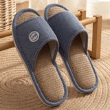 Non Slip Women Breathable Linen Slippers