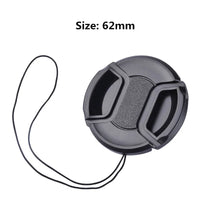 Camera Lens Cap High-quality 40.5mm 49mm 52mm 55mm 58mm 62mm 67mm 72mm 77mm 82mm Snap on Front Lens Cap for Camera