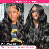 30 inch HD Lace Front Human Hair Wigs