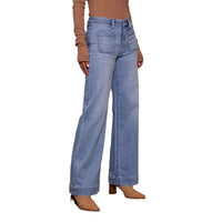 Women's High-Waisted Retro Temperament Jeans