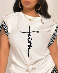 Fashionable Casual Sensible Printed Suit