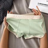 Men's Panties Boxer Shorts Underwear Sexy Striped Man Underpants Male Homme U Convex Shorts Lingerie Boxer Briefs