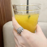 Rhinestone Ring Multi-layer Winding Rings for Women Wedding Full Zircon