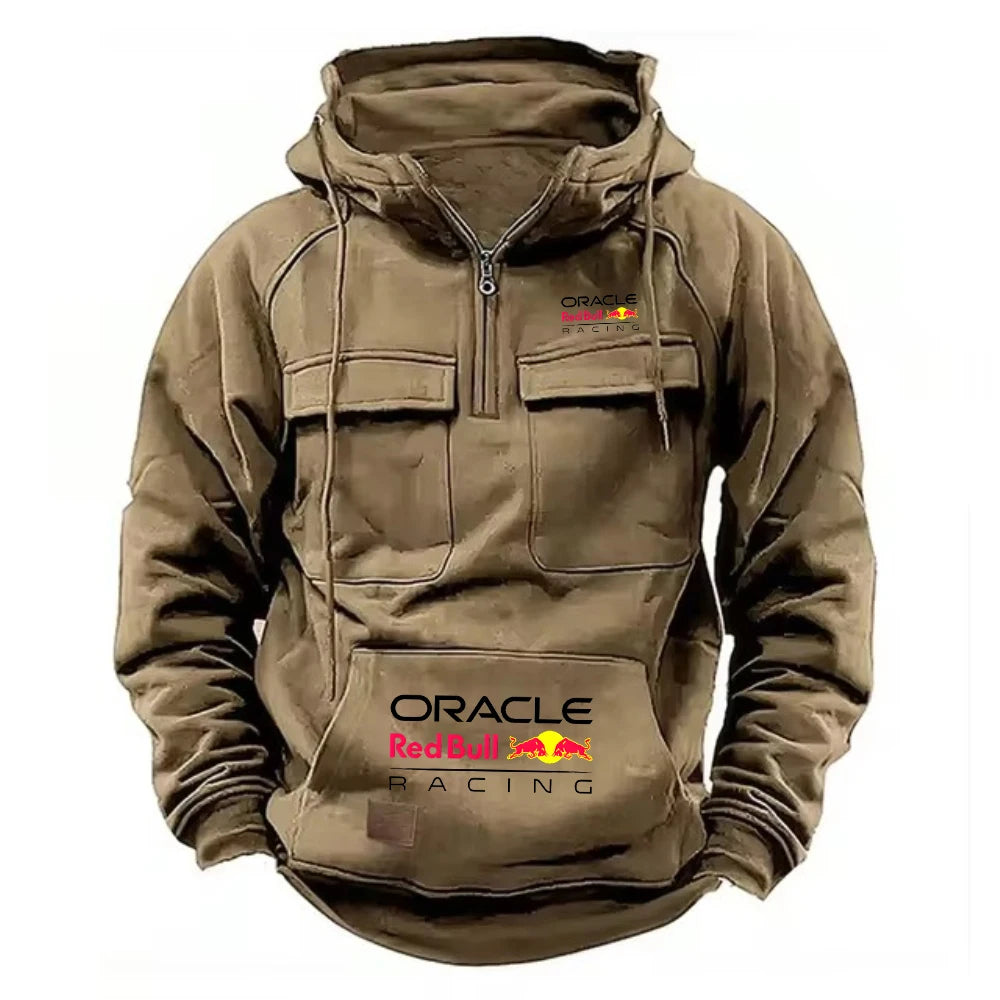 Men's Multi-Pocket Hoodie