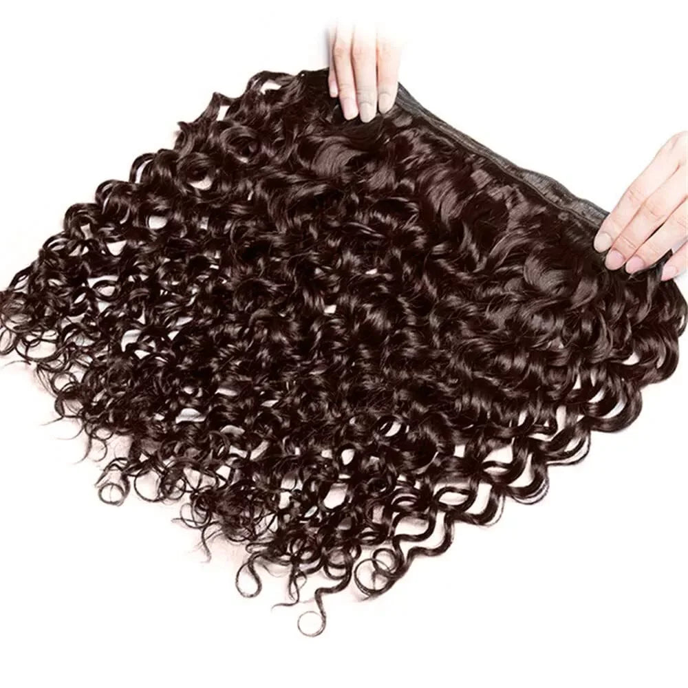 Water Curly Human Hair Extension for Women