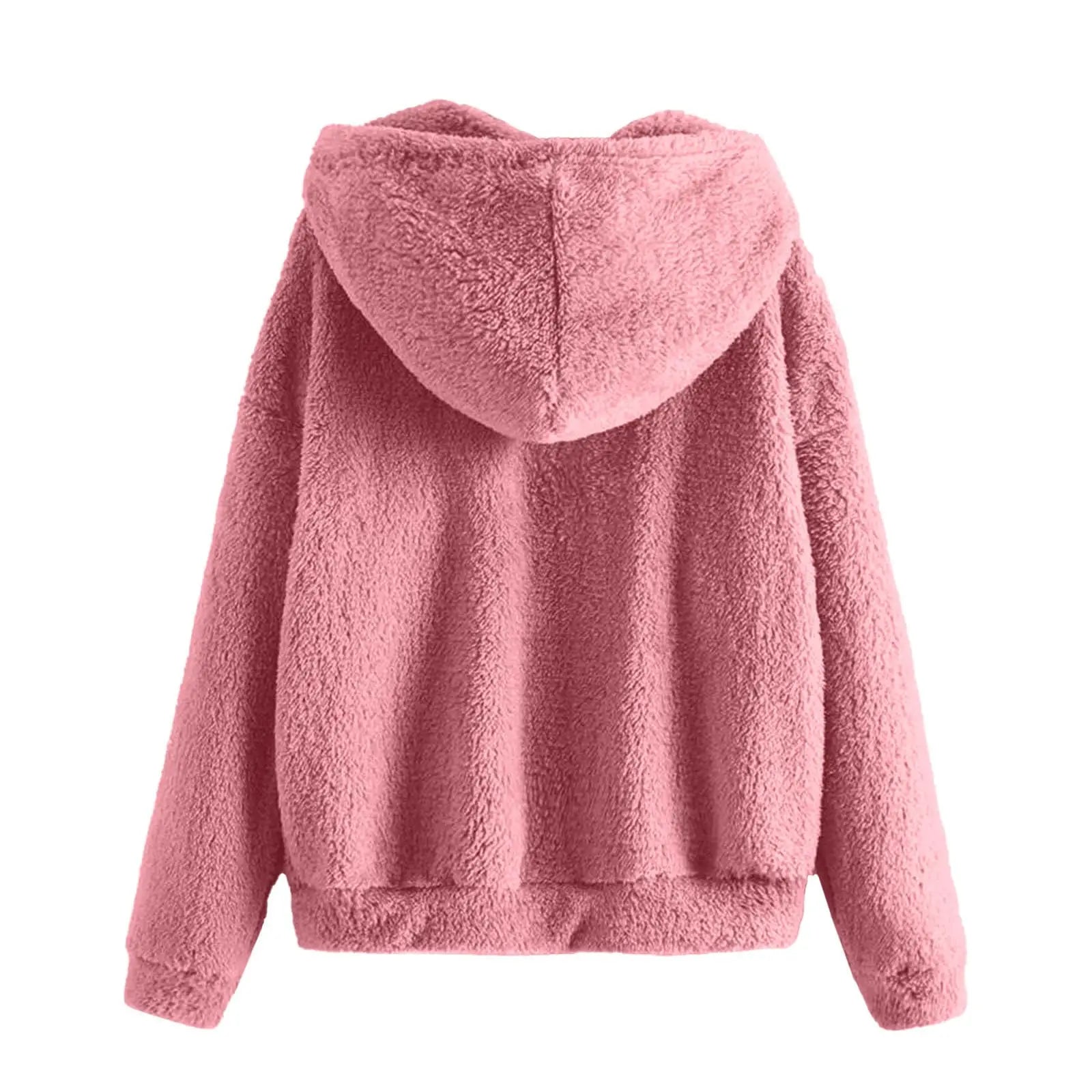 Men's Winter Zipper Hooded Fleece Sweatshirt with Pocket