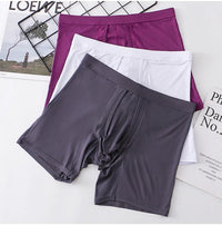 1PCS Mens Long Legs Underwear Separate Ball Pouch Breathable Comfort Sport Seamless Boxer Trunks Shorts Calzoncillo Hombre