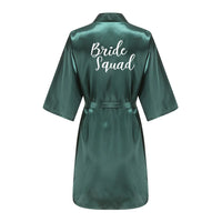 Sexy Women Bridesmaid Printed Robes