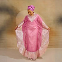 African Dresses for Women 2025 Abayas Traditional Africa Clothing Dashiki Ankara Outfits Gown Robe Muslim Kaftan Maxi Long Dress