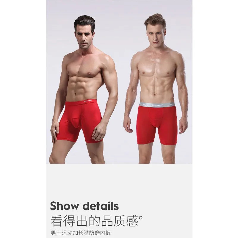 Long Sport Men's Boxers Wear Resistant