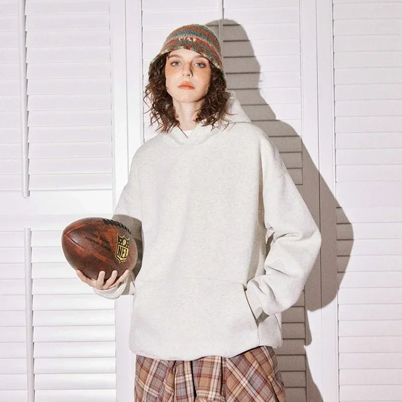 Trendy Hooded Sweatshirt