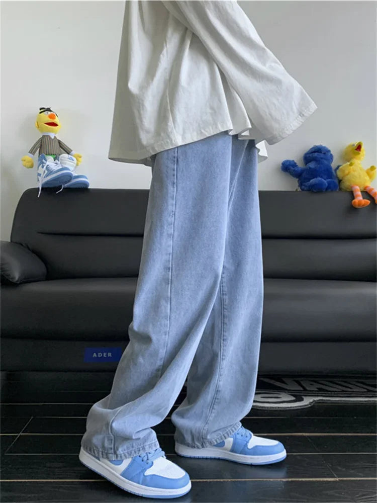 Thick Fleece Cross Waist Wide Leg Pants