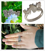 Natural Real Garnet Ring 925