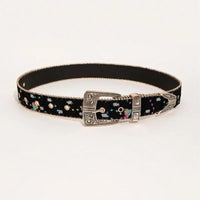 Women's Belt Fashionable Rivet Thin Belt Personalized Needle Buckle Belt Street Trend Punk HipHop Style Belt