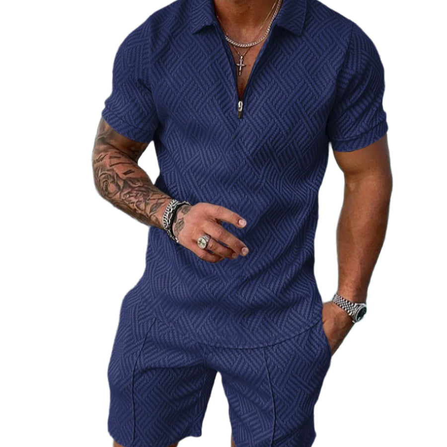 New Style Printed Short Set