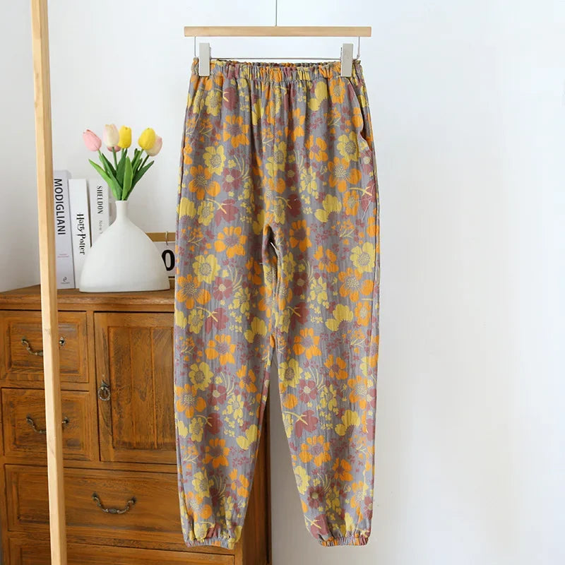 100% Cotton Close-Women's Pajama Pants