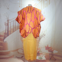 Fashion african dresses for women elegant luxury turkey woman dresses Two-piece set african dress woman