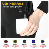 Power Bank 10000mAh/5V3A Portable Charging Powerbank Mobile Phone External Battery Fast Charging Warm Palace Belt Heating USB