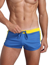 1pcs Mens Boxers Shorts Underwear Summer Fashion Swimwear Trunks Sports Wear Sexy Short Breathable Men Beach Pants Underwear
