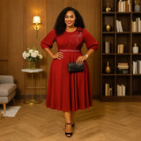 Traditional African Clothing S-2XL Ankara Dress