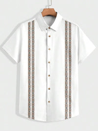 3D Printed Men's Short Sleeve Shirt