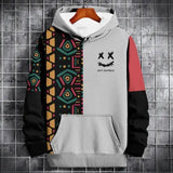 Pullover Oversized Printed  Hoodie For Men