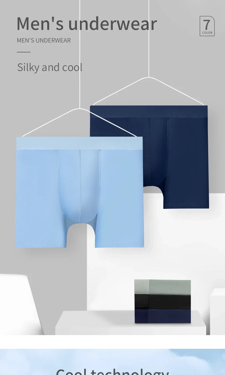 3PCS Men's sports underwear boxers