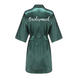 Sexy Women Bridesmaid Printed Robes