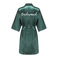 Sexy Women Bridesmaid Printed Robes