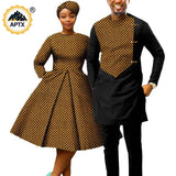 African couple to match outfits Sets - Y22C075