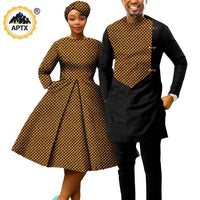 African couple to match outfits Sets - Y22C075