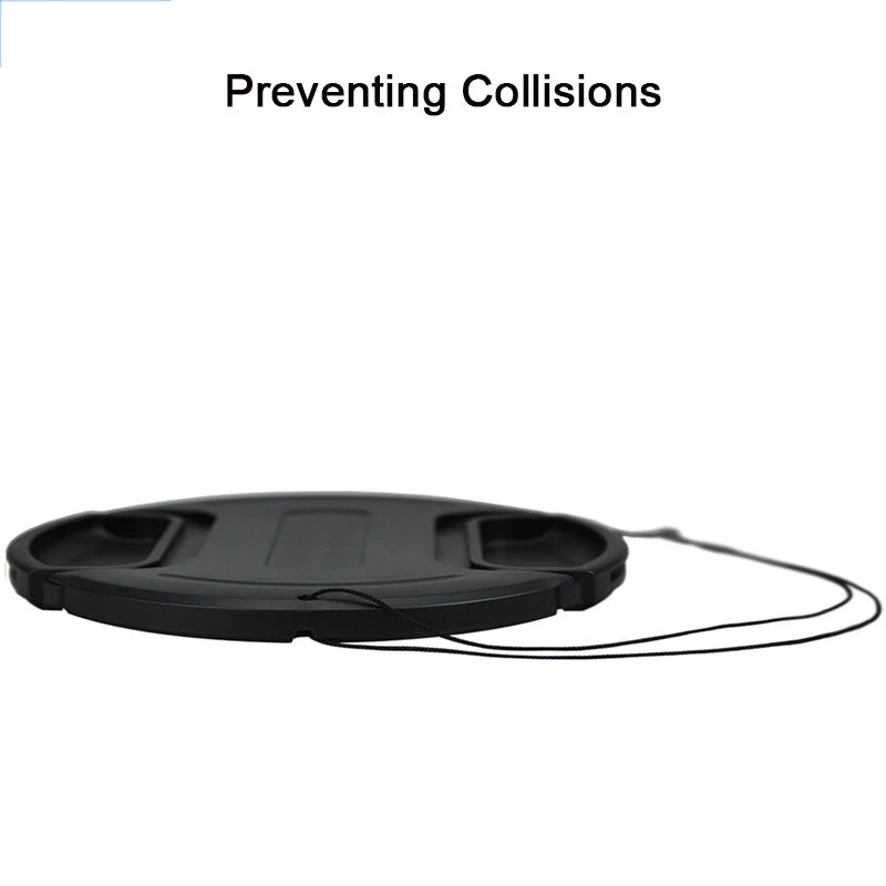 Camera Lens Cap High-quality 40.5mm 49mm 52mm 55mm 58mm 62mm 67mm 72mm 77mm 82mm Snap on Front Lens Cap for Camera