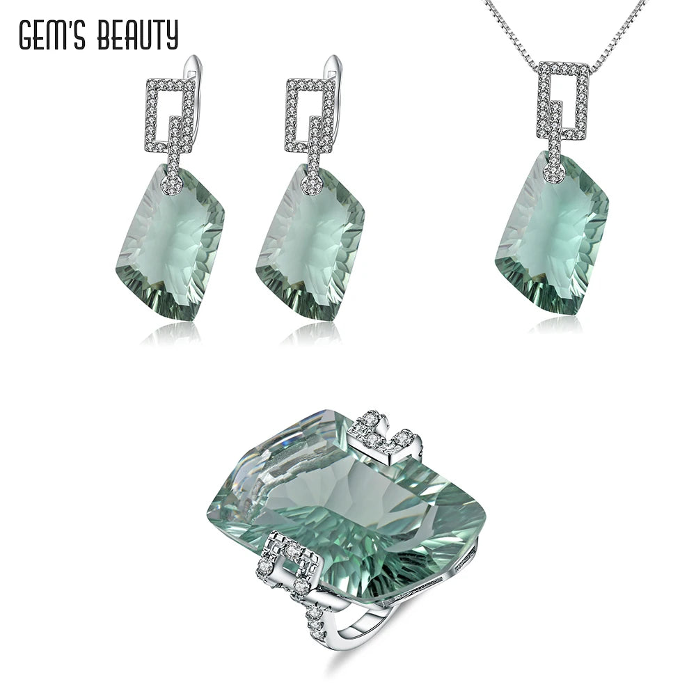 Jewelry set for women 925 sterling silver Fine jewelry for woman