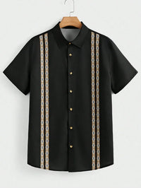 3D Printed Men's Short Sleeve Shirt